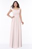 ColsBM Lillian Light Pink Gorgeous A-line Short Sleeve Zip up Chiffon Floor Length Bridesmaid Dresses