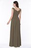 ColsBM Lillian Otter Gorgeous A-line Short Sleeve Zip up Chiffon Floor Length Bridesmaid Dresses