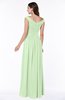 ColsBM Lillian Pale Green Gorgeous A-line Short Sleeve Zip up Chiffon Floor Length Bridesmaid Dresses