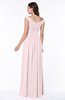 ColsBM Lillian Petal Pink Gorgeous A-line Short Sleeve Zip up Chiffon Floor Length Bridesmaid Dresses