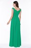 ColsBM Lillian Sea Green Gorgeous A-line Short Sleeve Zip up Chiffon Floor Length Bridesmaid Dresses