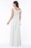 ColsBM Lillian White Gorgeous A-line Short Sleeve Zip up Chiffon Floor Length Bridesmaid Dresses