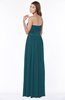 ColsBM Sabrina Blue Green Elegant Sweetheart Sleeveless Zip up Ruching Bridesmaid Dresses