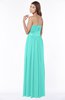 ColsBM Sabrina Blue Turquoise Elegant Sweetheart Sleeveless Zip up Ruching Bridesmaid Dresses