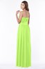 ColsBM Sabrina Bright Green Elegant Sweetheart Sleeveless Zip up Ruching Bridesmaid Dresses