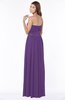 ColsBM Sabrina Dark Purple Elegant Sweetheart Sleeveless Zip up Ruching Bridesmaid Dresses