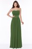 ColsBM Sabrina Garden Green Elegant Sweetheart Sleeveless Zip up Ruching Bridesmaid Dresses