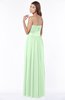 ColsBM Sabrina Light Green Elegant Sweetheart Sleeveless Zip up Ruching Bridesmaid Dresses