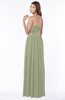 ColsBM Sabrina Moss Green Elegant Sweetheart Sleeveless Zip up Ruching Bridesmaid Dresses