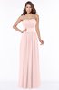 ColsBM Sabrina Pastel Pink Elegant Sweetheart Sleeveless Zip up Ruching Bridesmaid Dresses