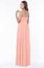 ColsBM Sabrina Peach Elegant Sweetheart Sleeveless Zip up Ruching Bridesmaid Dresses