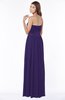 ColsBM Sabrina Royal Purple Elegant Sweetheart Sleeveless Zip up Ruching Bridesmaid Dresses