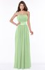 ColsBM Sabrina Sage Green Elegant Sweetheart Sleeveless Zip up Ruching Bridesmaid Dresses