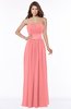 ColsBM Sabrina Shell Pink Elegant Sweetheart Sleeveless Zip up Ruching Bridesmaid Dresses