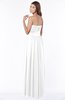 ColsBM Sabrina White Elegant Sweetheart Sleeveless Zip up Ruching Bridesmaid Dresses