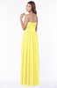 ColsBM Sabrina Yellow Iris Elegant Sweetheart Sleeveless Zip up Ruching Bridesmaid Dresses