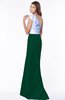 ColsBM Ariella Alpine Green Modest Fishtail One Shoulder Sleeveless Satin Sweep Train Bridesmaid Dresses