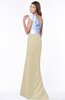ColsBM Ariella Champagne Modest Fishtail One Shoulder Sleeveless Satin Sweep Train Bridesmaid Dresses