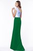 ColsBM Ariella Green Modest Fishtail One Shoulder Sleeveless Satin Sweep Train Bridesmaid Dresses