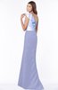 ColsBM Ariella Lavender Modest Fishtail One Shoulder Sleeveless Satin Sweep Train Bridesmaid Dresses