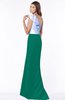 ColsBM Ariella Mint Modest Fishtail One Shoulder Sleeveless Satin Sweep Train Bridesmaid Dresses