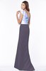 ColsBM Ariella Mulled Grape Modest Fishtail One Shoulder Sleeveless Satin Sweep Train Bridesmaid Dresses