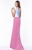 ColsBM Ariella Rosebloom Modest Fishtail One Shoulder Sleeveless Satin Sweep Train Bridesmaid Dresses