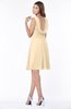 ColsBM Maisie Apricot Gelato Plain A-line Sleeveless Chiffon Plainness Bridesmaid Dresses