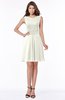 ColsBM Maisie Cream Plain A-line Sleeveless Chiffon Plainness Bridesmaid Dresses