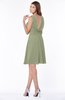 ColsBM Maisie Moss Green Plain A-line Sleeveless Chiffon Plainness Bridesmaid Dresses