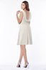 ColsBM Maisie Off White Plain A-line Sleeveless Chiffon Plainness Bridesmaid Dresses
