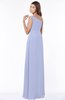 ColsBM Eliana Blue Heron Glamorous A-line Short Sleeve Zip up Chiffon Floor Length Bridesmaid Dresses
