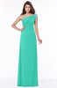ColsBM Eliana Ceramic Glamorous A-line Short Sleeve Zip up Chiffon Floor Length Bridesmaid Dresses