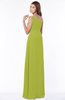 ColsBM Eliana Green Oasis Glamorous A-line Short Sleeve Zip up Chiffon Floor Length Bridesmaid Dresses