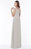 ColsBM Eliana Hushed Violet Glamorous A-line Short Sleeve Zip up Chiffon Floor Length Bridesmaid Dresses