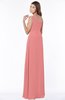 ColsBM Eliana Lantana Glamorous A-line Short Sleeve Zip up Chiffon Floor Length Bridesmaid Dresses