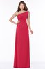 ColsBM Eliana Lollipop Glamorous A-line Short Sleeve Zip up Chiffon Floor Length Bridesmaid Dresses