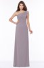 ColsBM Eliana Sea Fog Glamorous A-line Short Sleeve Zip up Chiffon Floor Length Bridesmaid Dresses