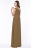 ColsBM Eliana Truffle Glamorous A-line Short Sleeve Zip up Chiffon Floor Length Bridesmaid Dresses