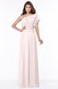 ColsBM Alexia Angel Wing Modest A-line Zip up Chiffon Floor Length Ruching Bridesmaid Dresses