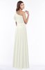 ColsBM Alexia Ivory Modest A-line Zip up Chiffon Floor Length Ruching Bridesmaid Dresses