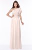 ColsBM Alexia Silver Peony Modest A-line Zip up Chiffon Floor Length Ruching Bridesmaid Dresses