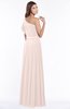 ColsBM Alexia Silver Peony Modest A-line Zip up Chiffon Floor Length Ruching Bridesmaid Dresses