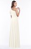 ColsBM Alexia Whisper White Modest A-line Zip up Chiffon Floor Length Ruching Bridesmaid Dresses