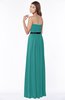 ColsBM Jaliyah Emerald Green Mature A-line Strapless Zip up Chiffon Bridesmaid Dresses