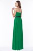 ColsBM Jaliyah Green Mature A-line Strapless Zip up Chiffon Bridesmaid Dresses