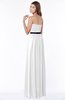 ColsBM Jaliyah White Mature A-line Strapless Zip up Chiffon Bridesmaid Dresses