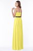 ColsBM Jaliyah Yellow Iris Mature A-line Strapless Zip up Chiffon Bridesmaid Dresses
