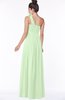 ColsBM Elisa Pale Green Simple A-line One Shoulder Half Backless Chiffon Flower Bridesmaid Dresses