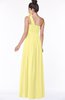 ColsBM Elisa Pastel Yellow Simple A-line One Shoulder Half Backless Chiffon Flower Bridesmaid Dresses